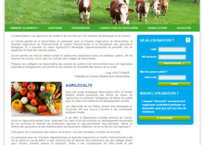 Agrilocal - Département de la Haute Saône