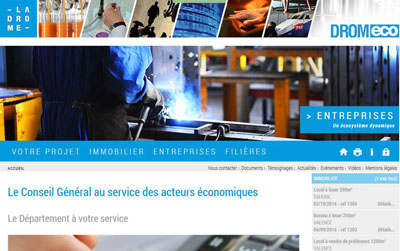 Dromeco : application du service économique de la drôme